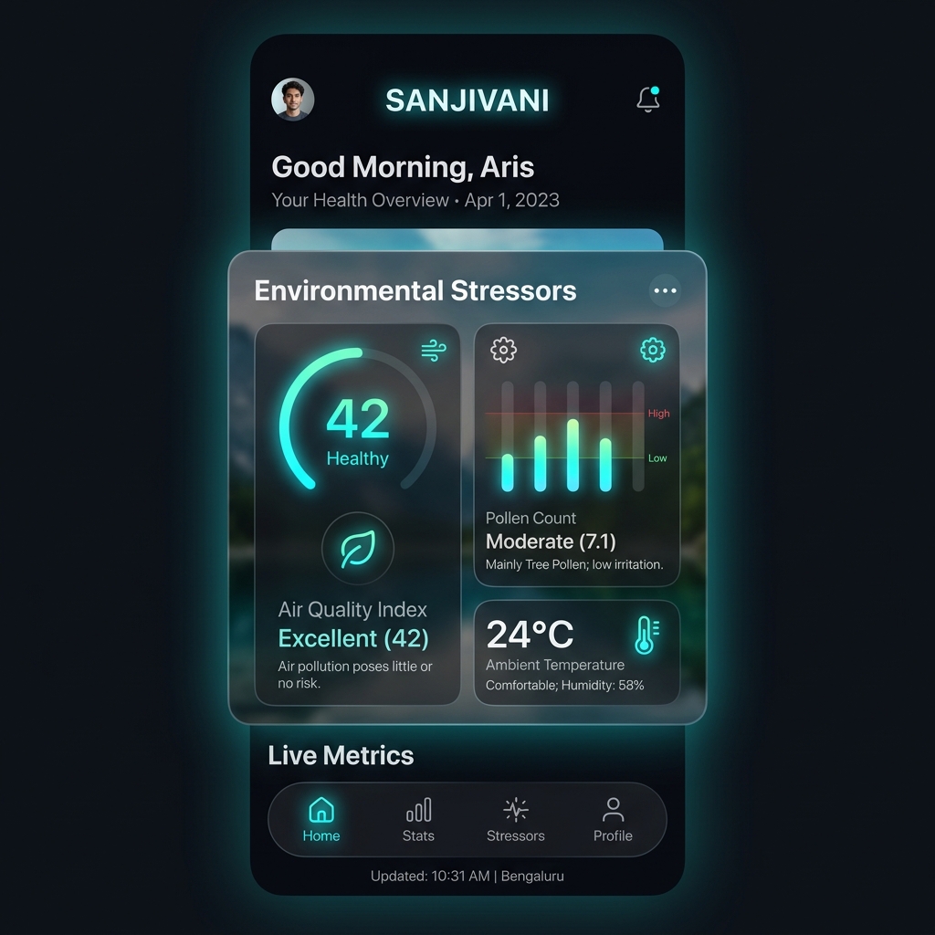 Environmental Stress Mapping UI